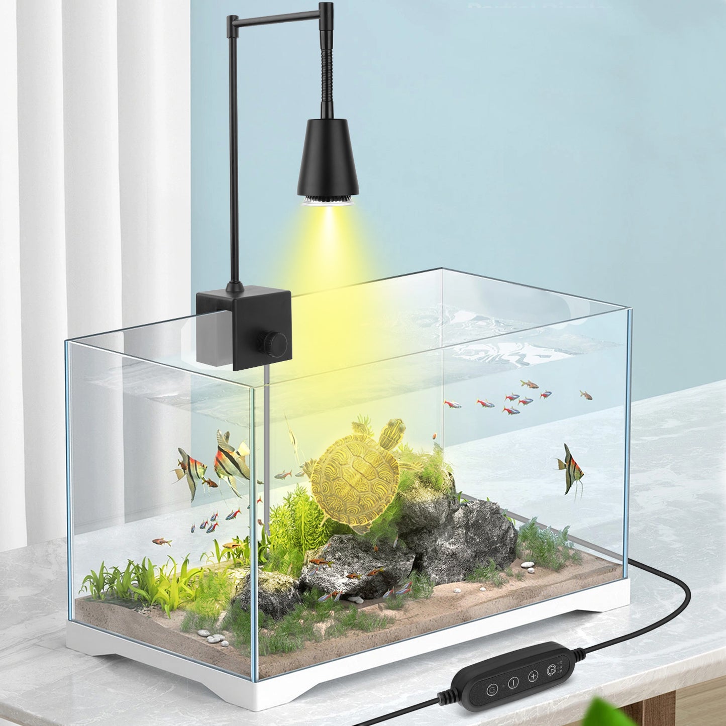 Lampadina termica per UVA/UVB con Clip