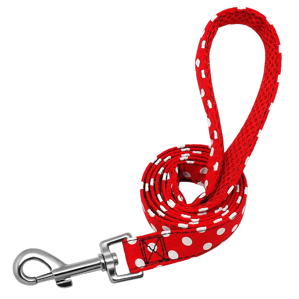 Guinzaglio per cani modello moda 4ft Guinzaglio per animali domestici in nylon stampato per cani di piccola taglia media Guinzagli morbidi per animali domestici Chihuahua Pitbull