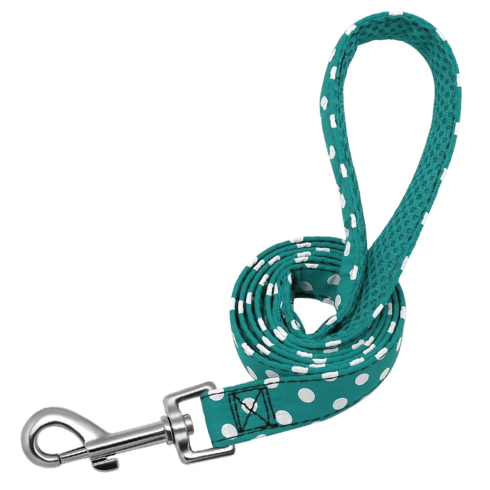 Guinzaglio per cani modello moda 4ft Guinzaglio per animali domestici in nylon stampato per cani di piccola taglia media Guinzagli morbidi per animali domestici Chihuahua Pitbull