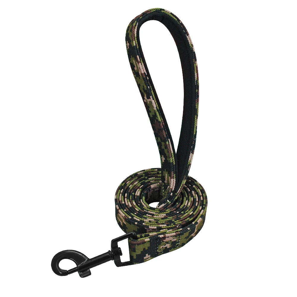 Guinzaglio per cani modello moda 4ft Guinzaglio per animali domestici in nylon stampato per cani di piccola taglia media Guinzagli morbidi per animali domestici Chihuahua Pitbull