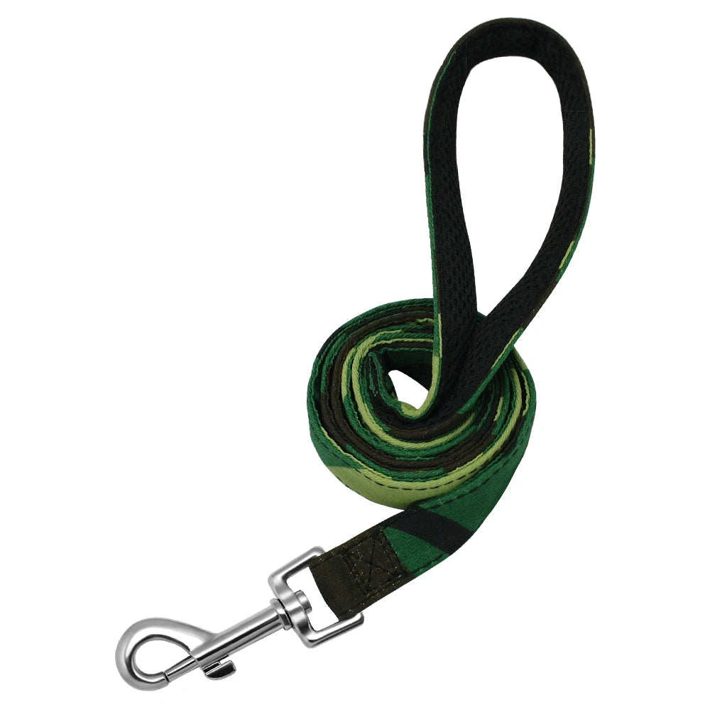 Guinzaglio per cani modello moda 4ft Guinzaglio per animali domestici in nylon stampato per cani di piccola taglia media Guinzagli morbidi per animali domestici Chihuahua Pitbull