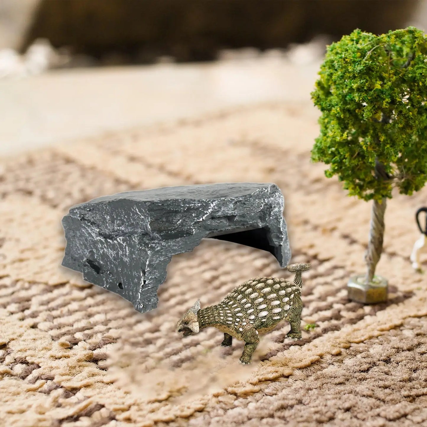 Reptilien Dock Rastende Frösche Eidechsen Wasserschildkröten Tauchplattform Haustiere Nachahmung Felsen Versteck Schildkröte Tank Zubehör