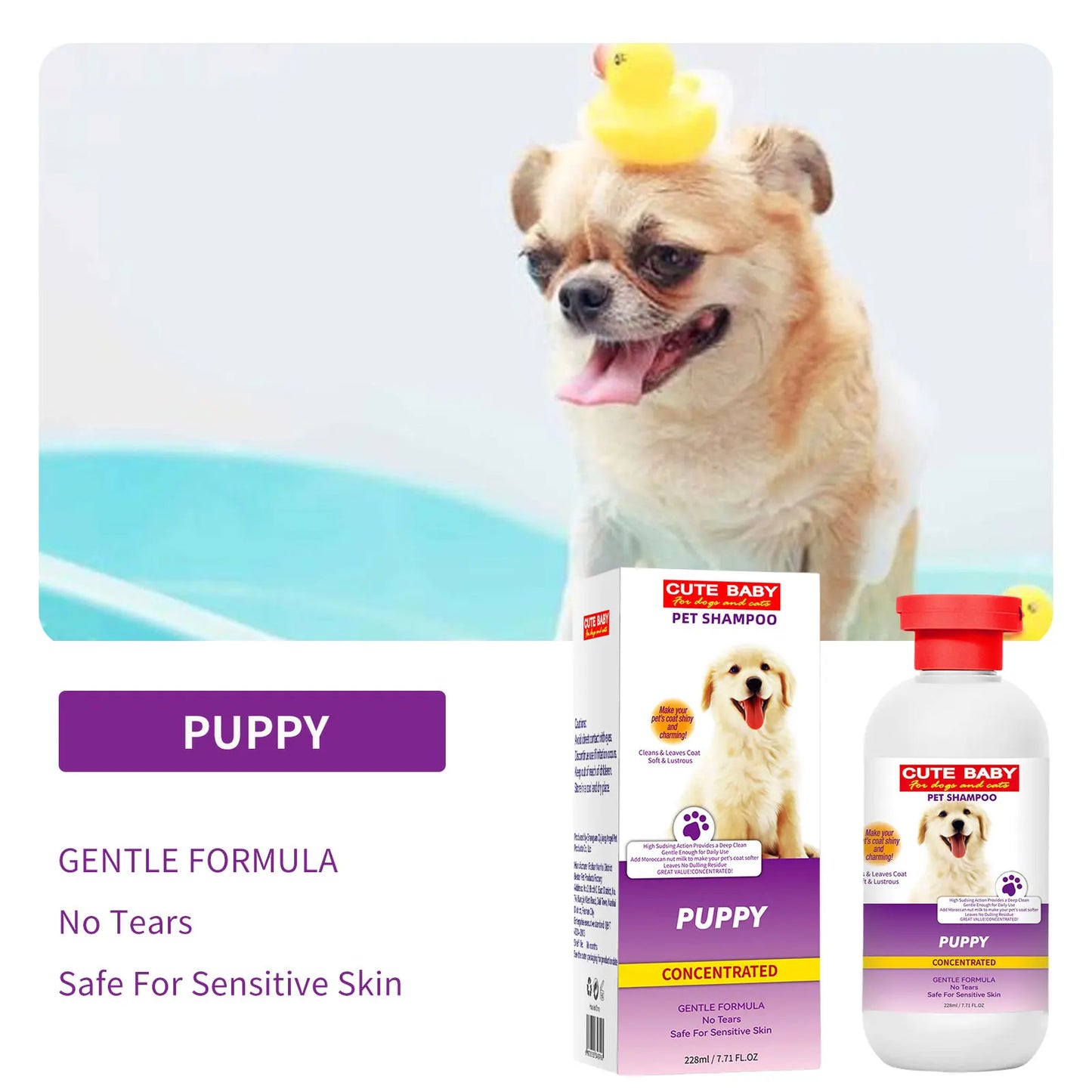 228ml Shampoo per animali domestici