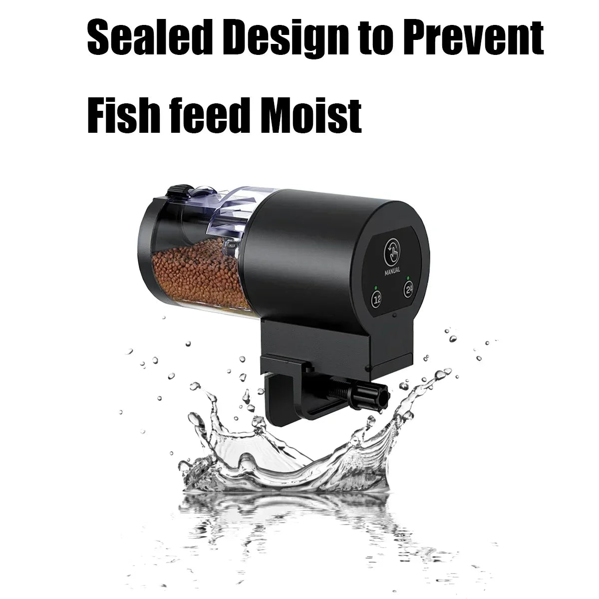 Alimentatore automatico per acquario 100 ml