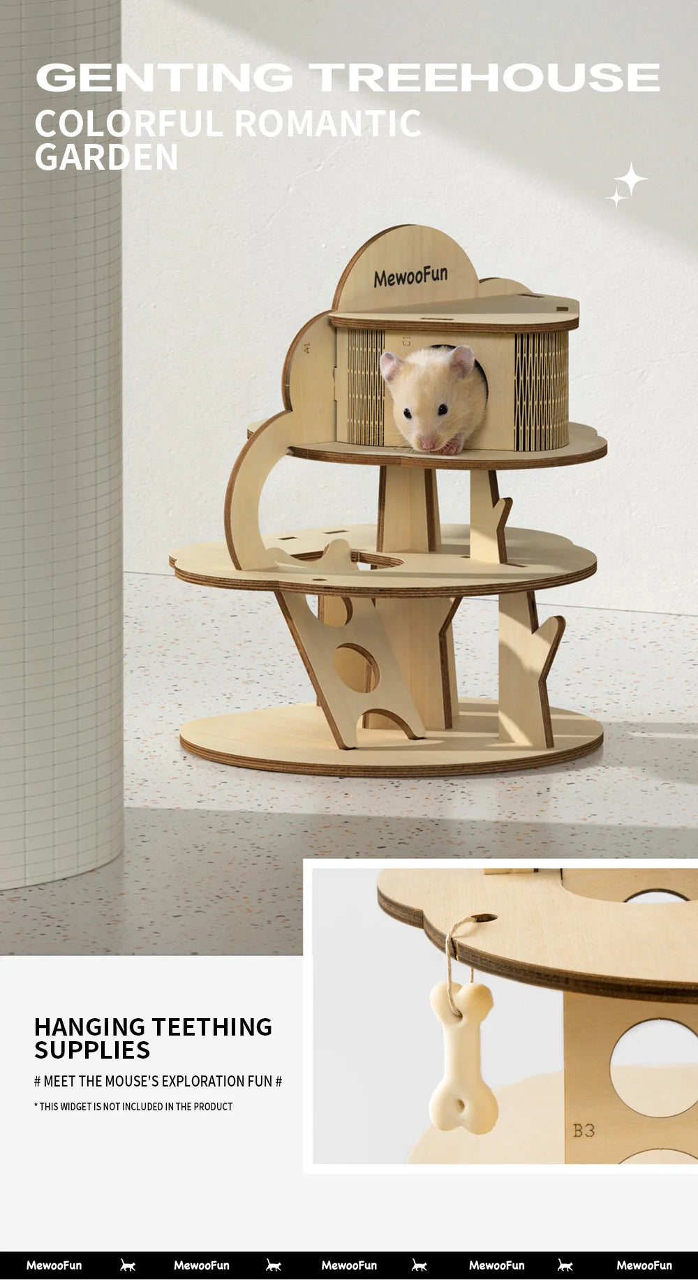 Torre gioco per criceti