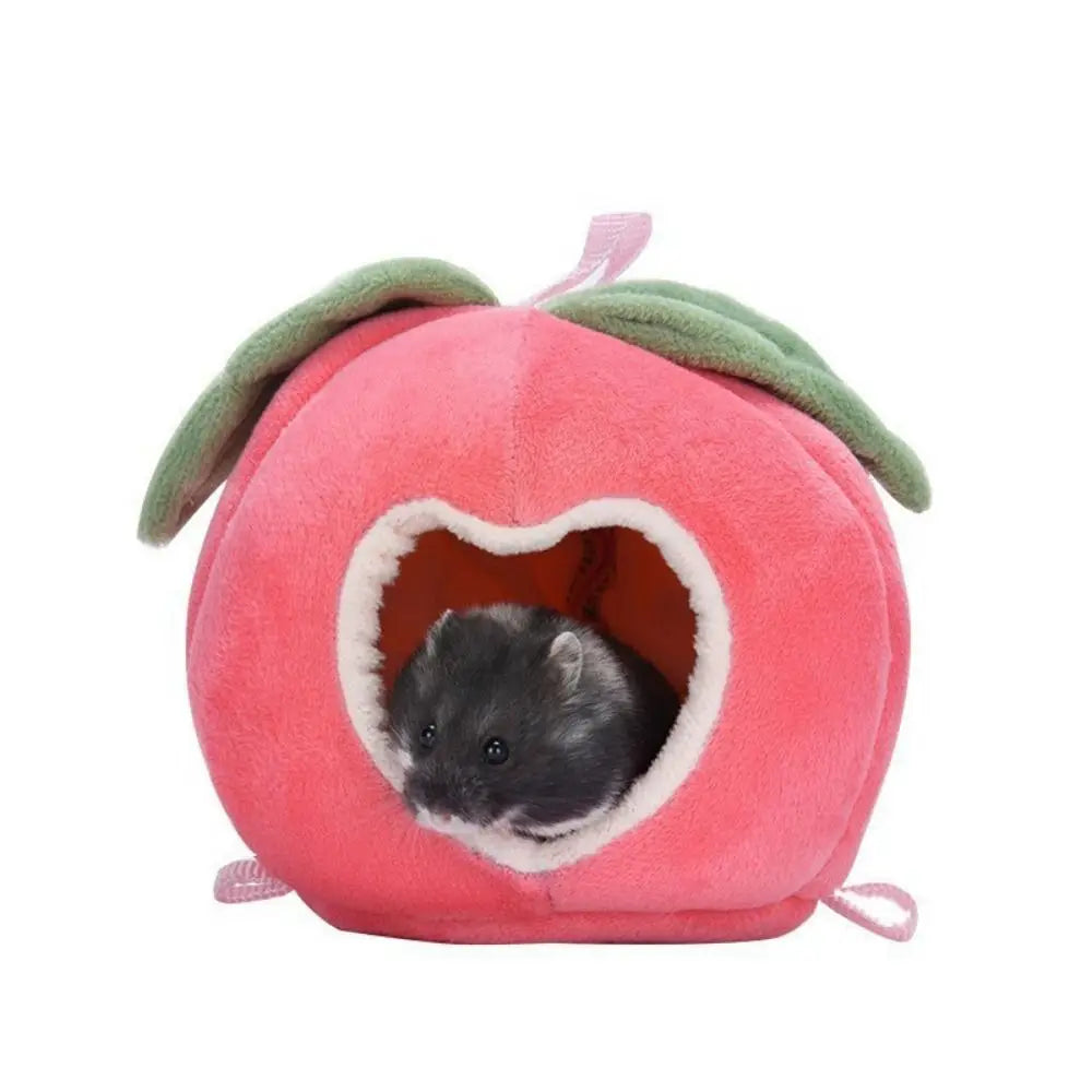 Casetta in pelouche per piccoli animali