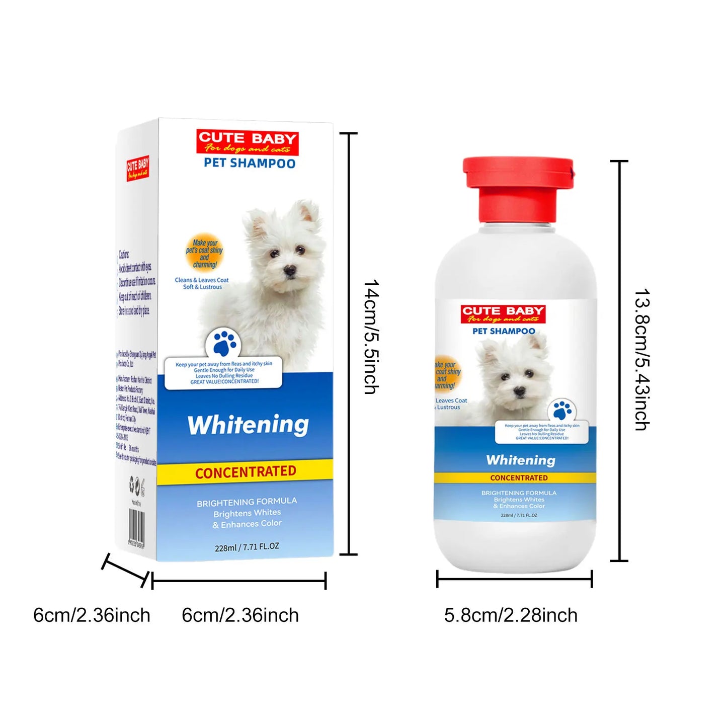 228ml Shampoo per animali domestici