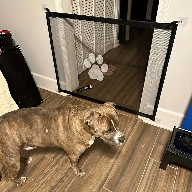 Porte a rete per cani portatili, reti isolanti per cani, recinzioni di sicurezza per cani e gatti e forniture per animali domestici Non perforate per garantire la sicurezza degli animali domestici