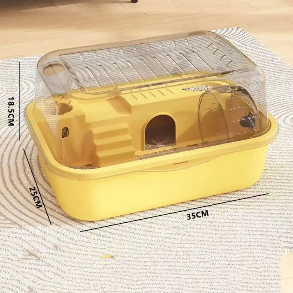 Gabbia per criceti a doppio strato portatile