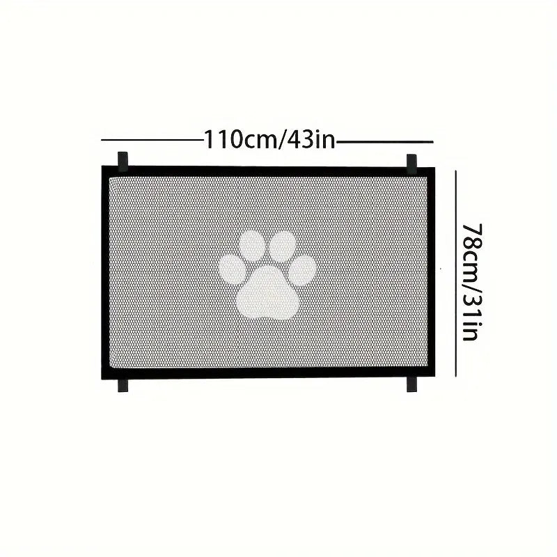 Porte a rete per cani portatili, reti isolanti per cani, recinzioni di sicurezza per cani e gatti e forniture per animali domestici Non perforate per garantire la sicurezza degli animali domestici
