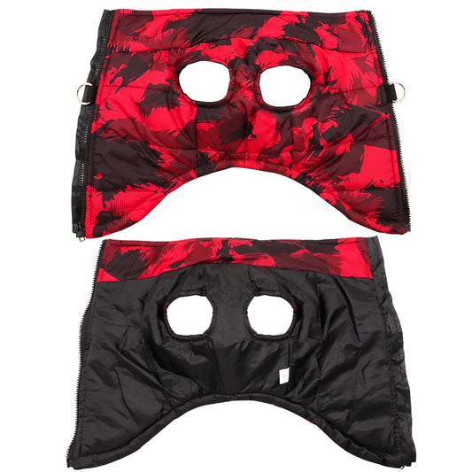 Vestiti invernali per cani da compagnia Bulldog francese Giacca calda per animali domestici Cappotto Abbigliamento per cani impermeabile Gilet per cani di piccola taglia media grande