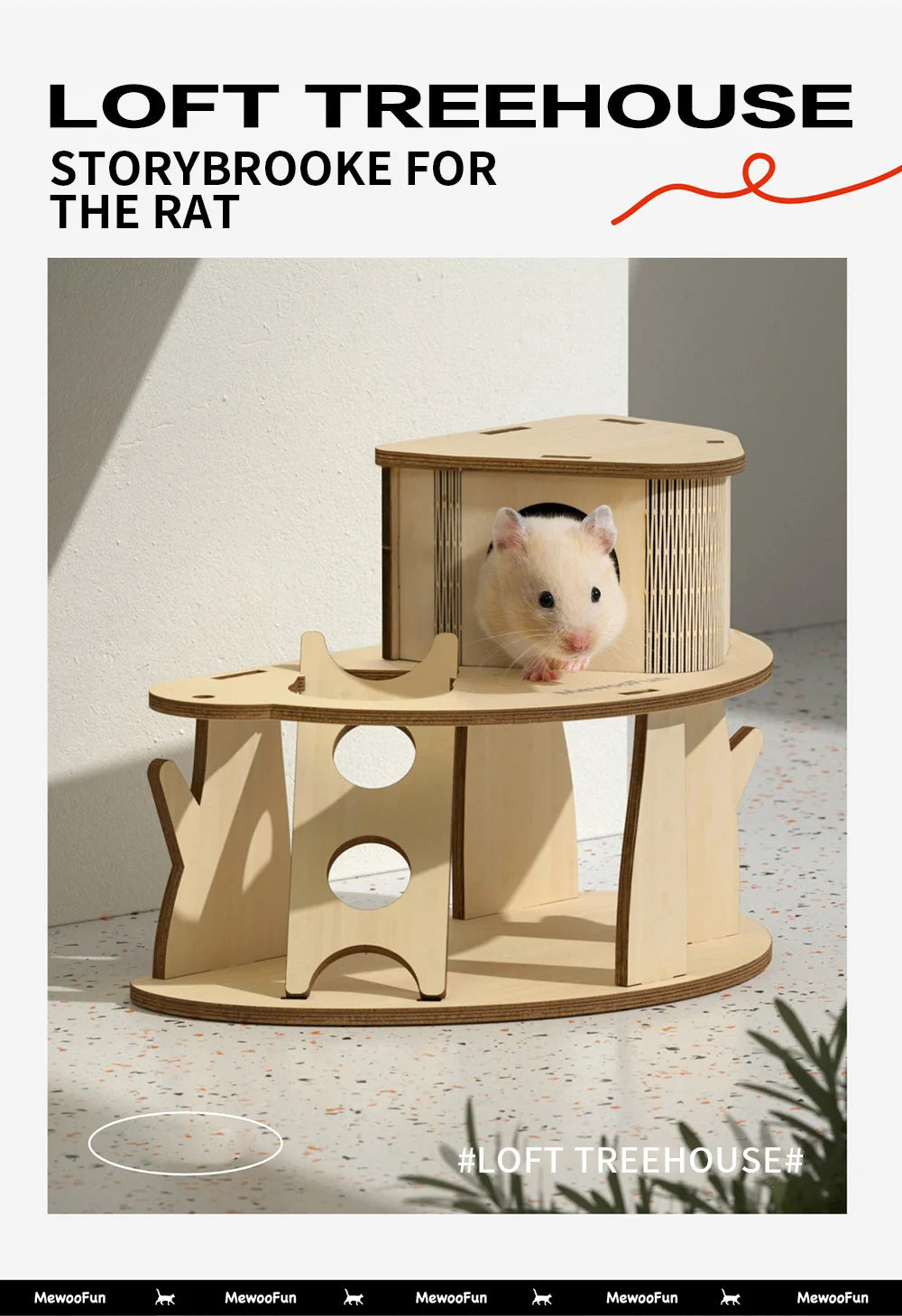Torre gioco per criceti