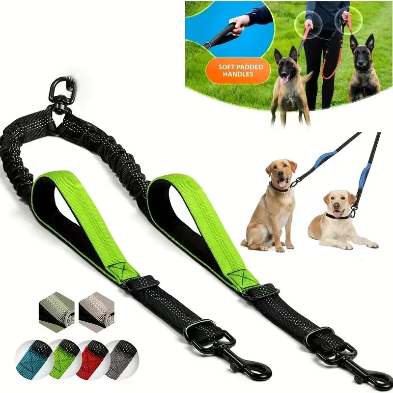 Guinzaglio doppio per cani