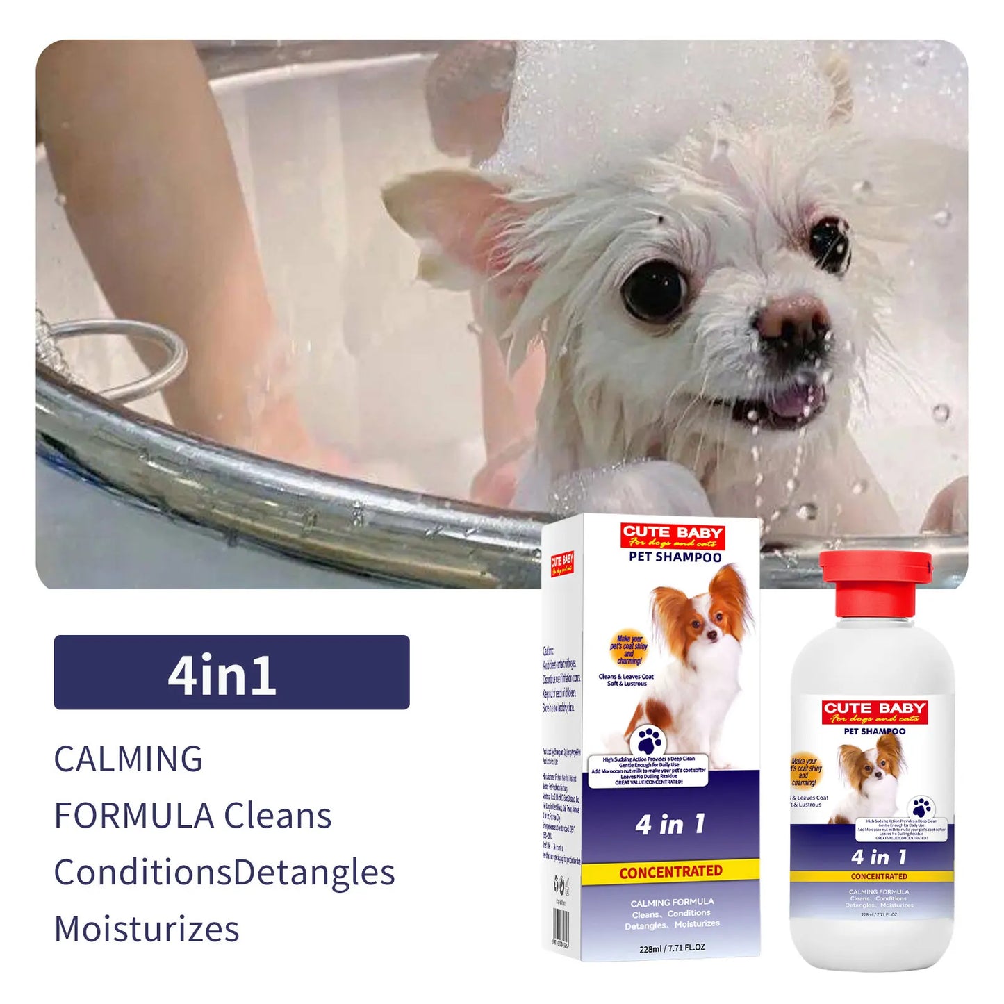 228ml Shampoo per animali domestici