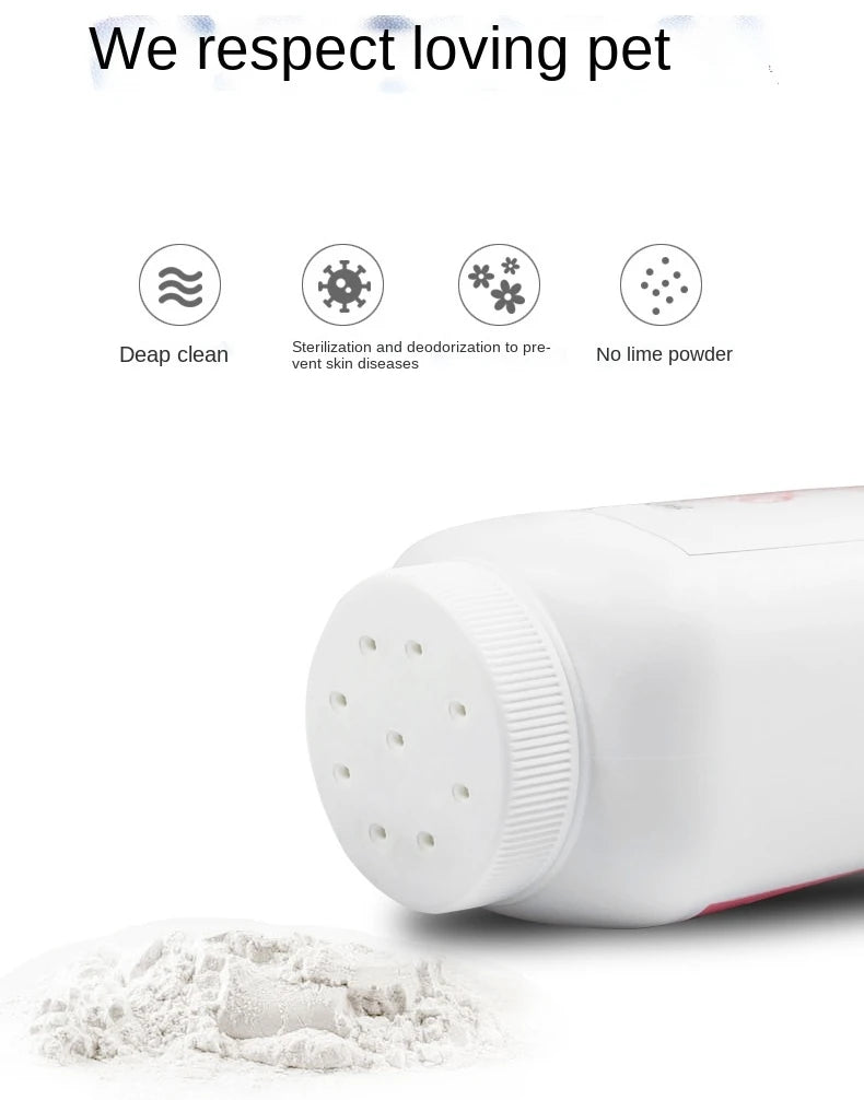 Shampoo secco in polvere