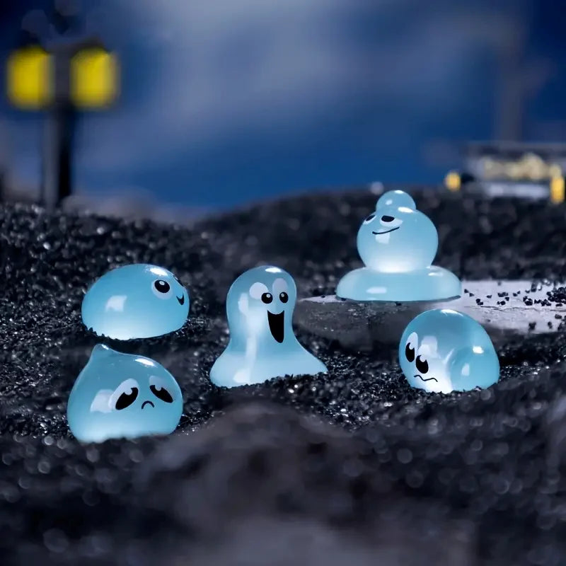 8 pezzi gocce fluorescenti
