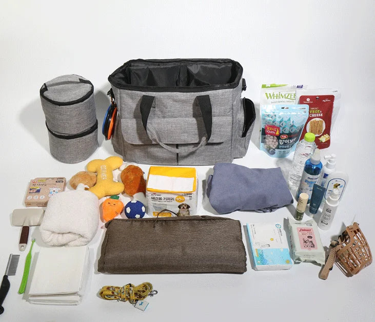 Set viaggio 6 pz con borsone