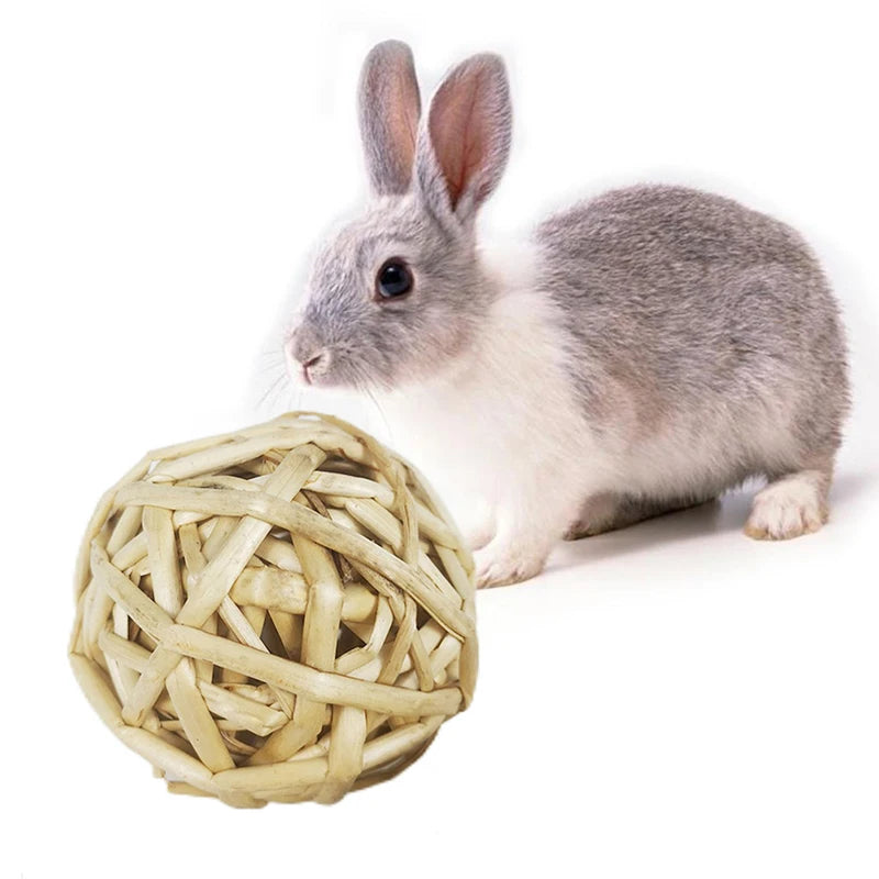 Palla intrecciata da masticare per roditori