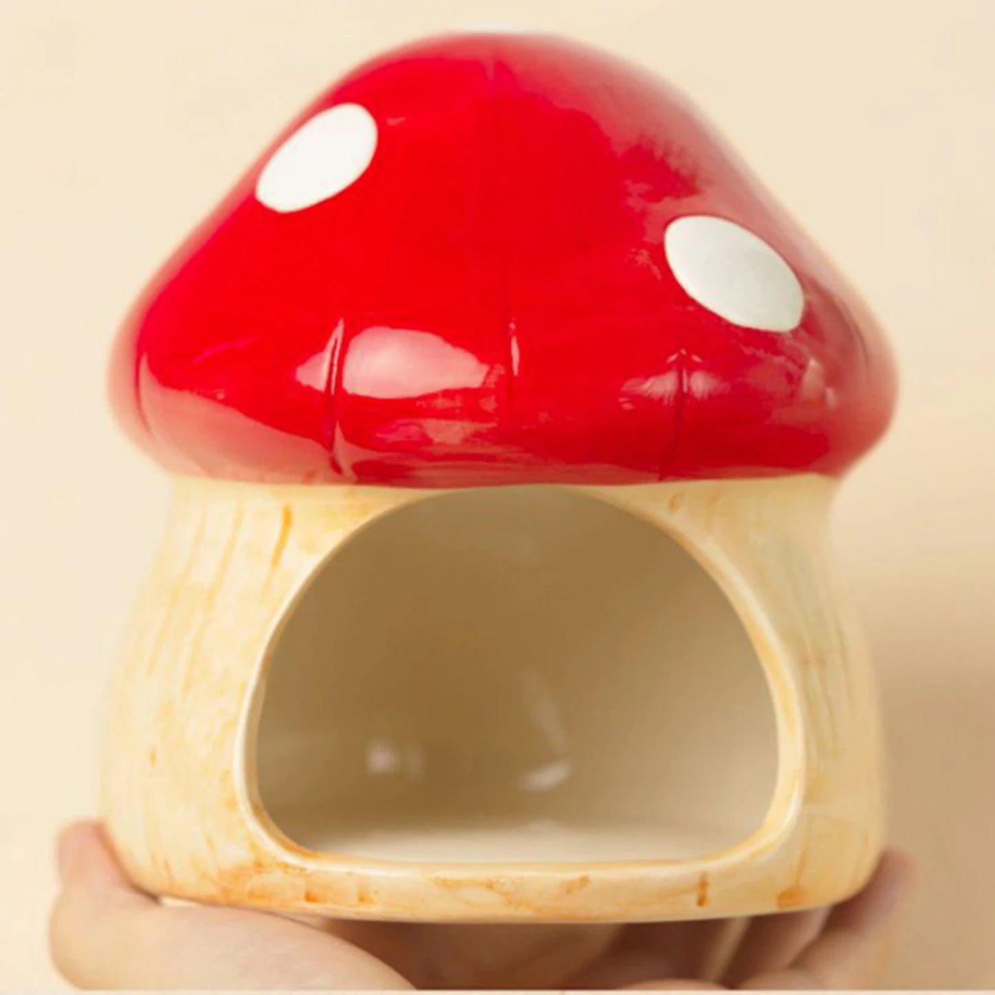 Casetta per criceti in ceramica