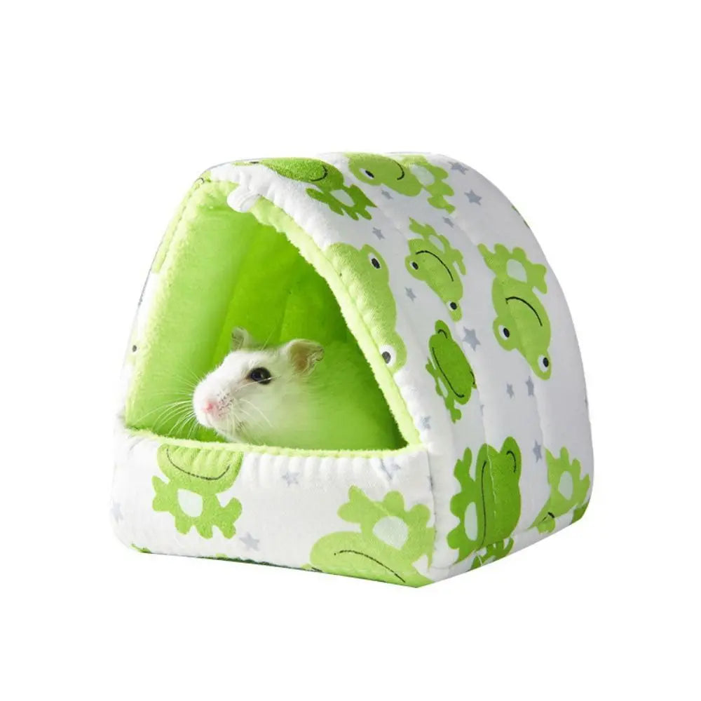 Casetta in pelouche per piccoli animali