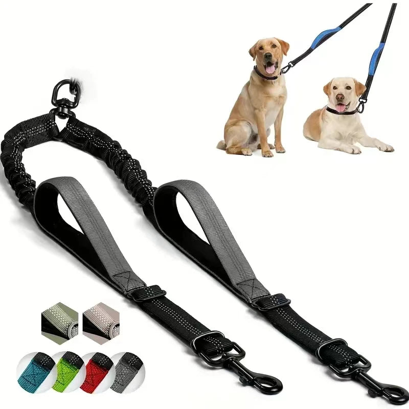 Guinzaglio doppio per cani