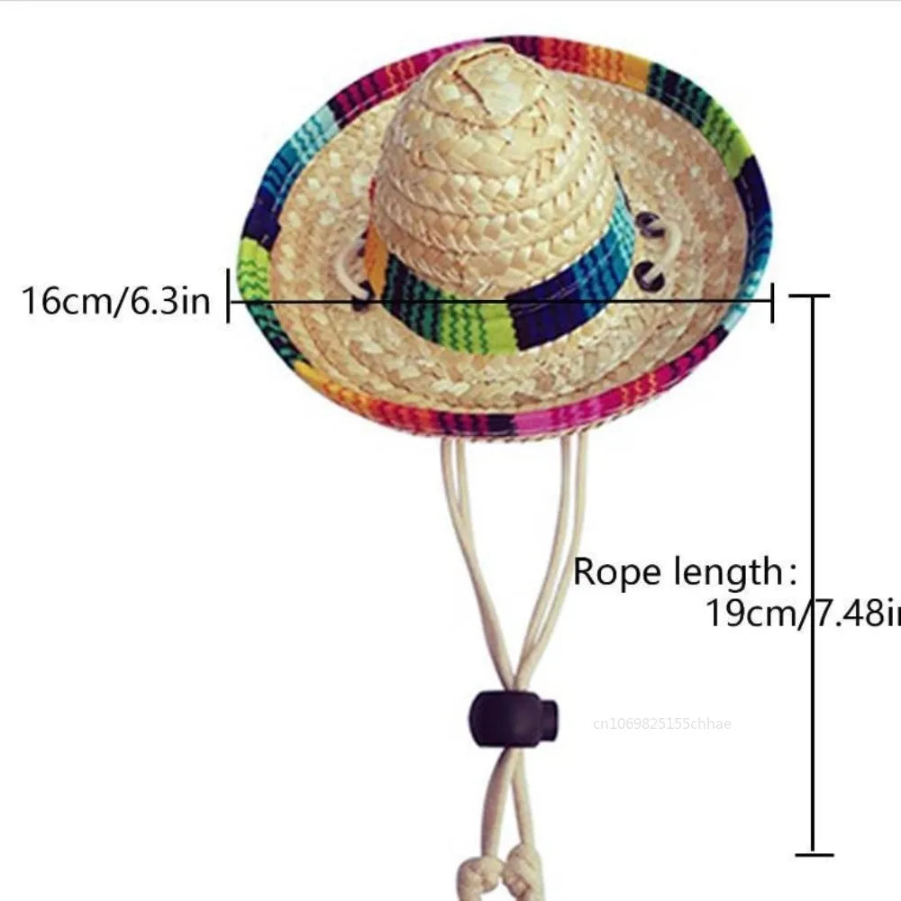 Sombrero di paglia per animali