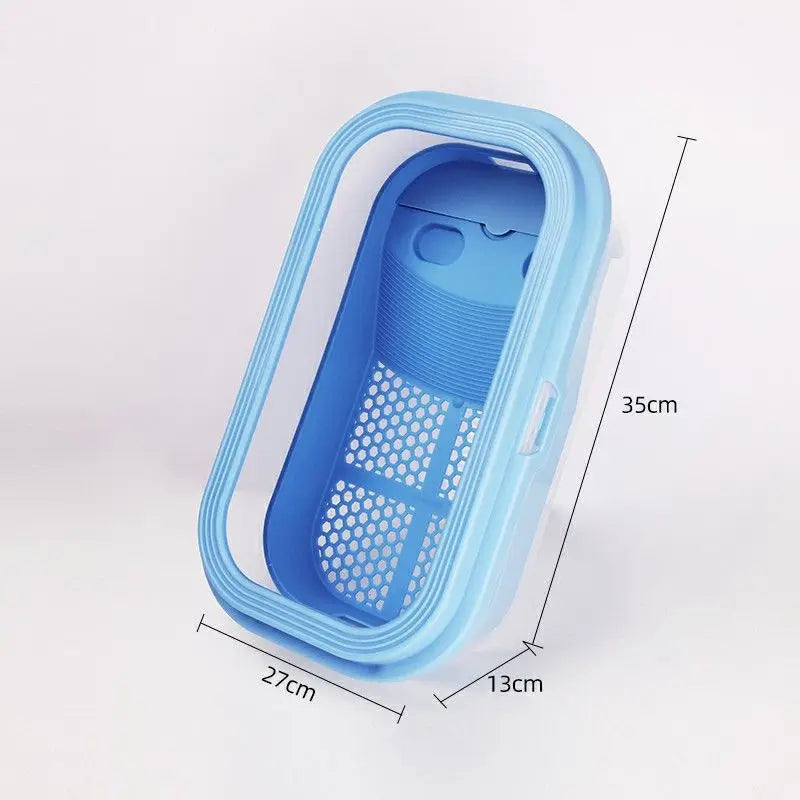 Rettile tartaruga tartaruga Vivarium Box acquario serbatoio allevamento cibo tartaruga scatola di alimentazione con piattaforma di Basking acquario domestico