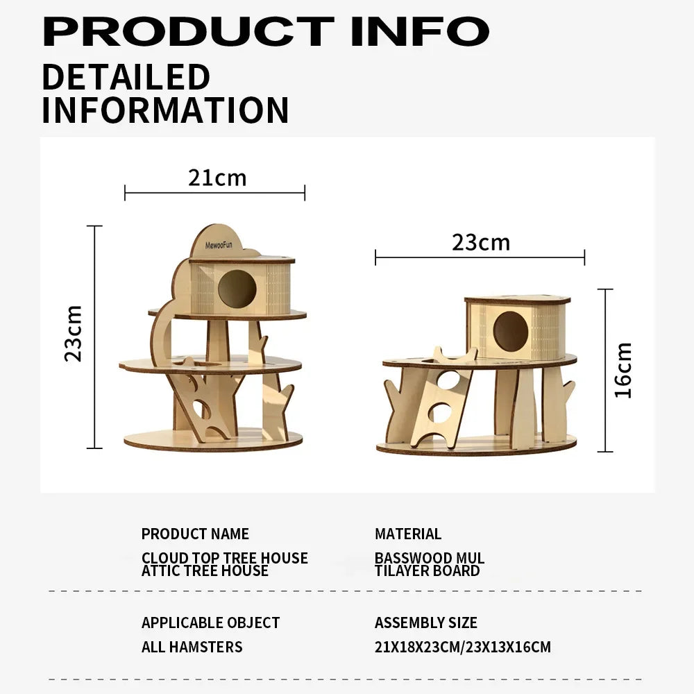 Torre gioco per criceti