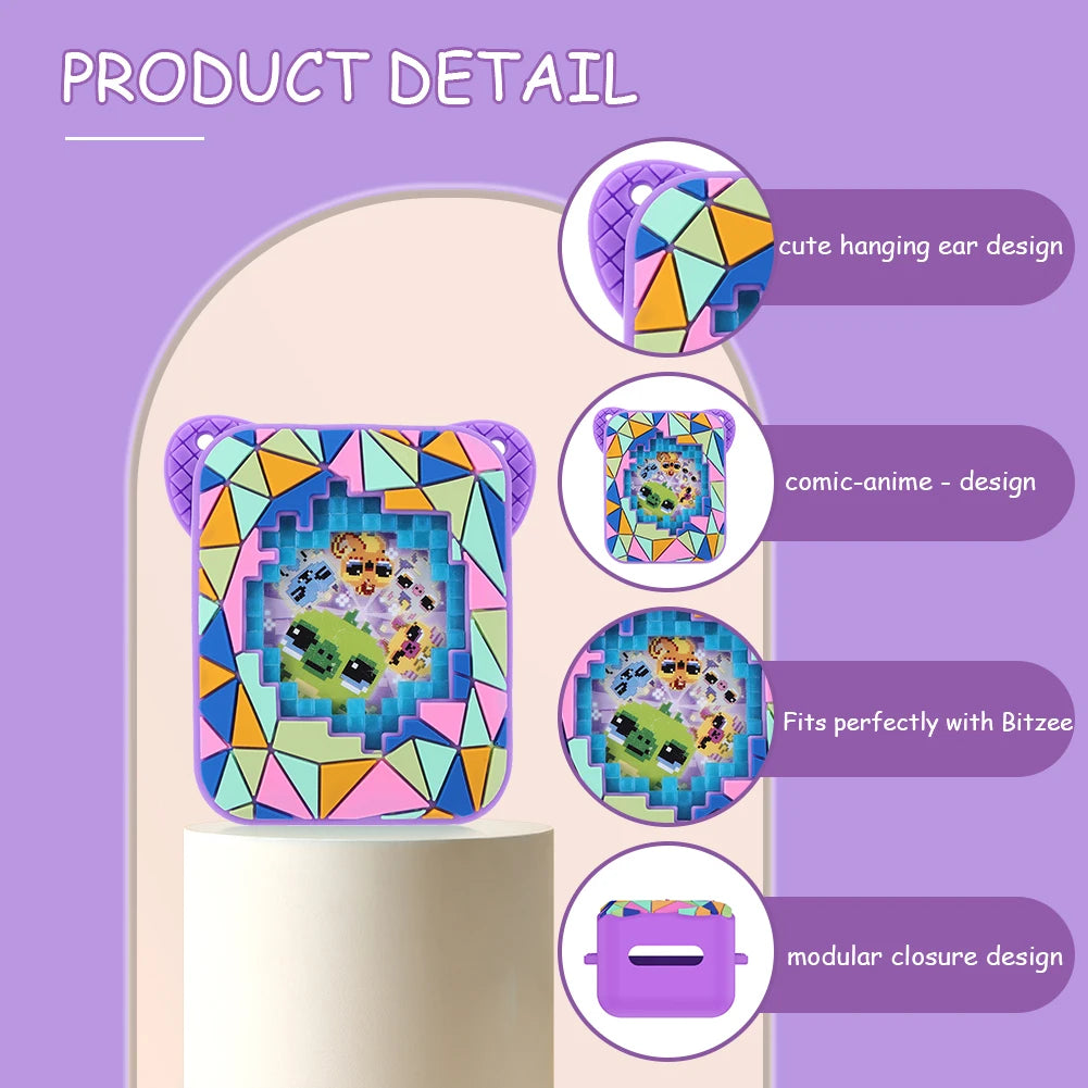 Per Bitzee custodia in Silicone custodia protettiva custodia in pelle per Bitzee Magicals Digital Pet Toy per Bitzee Disneys Protector