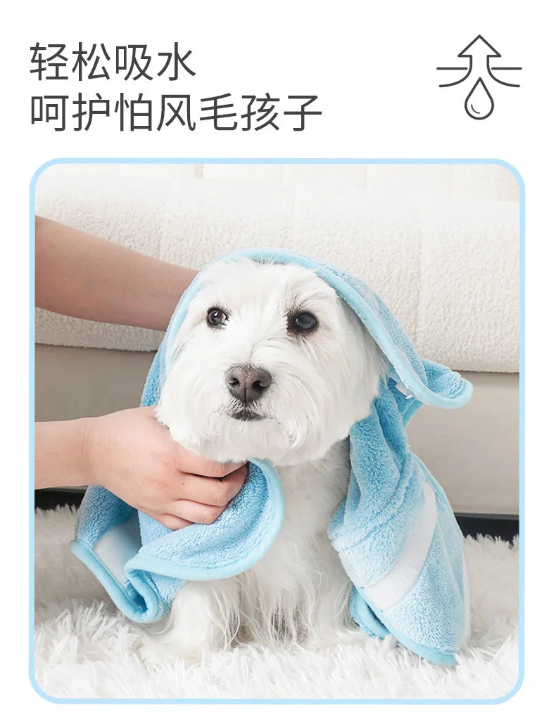 Accappatoio per animali domestici