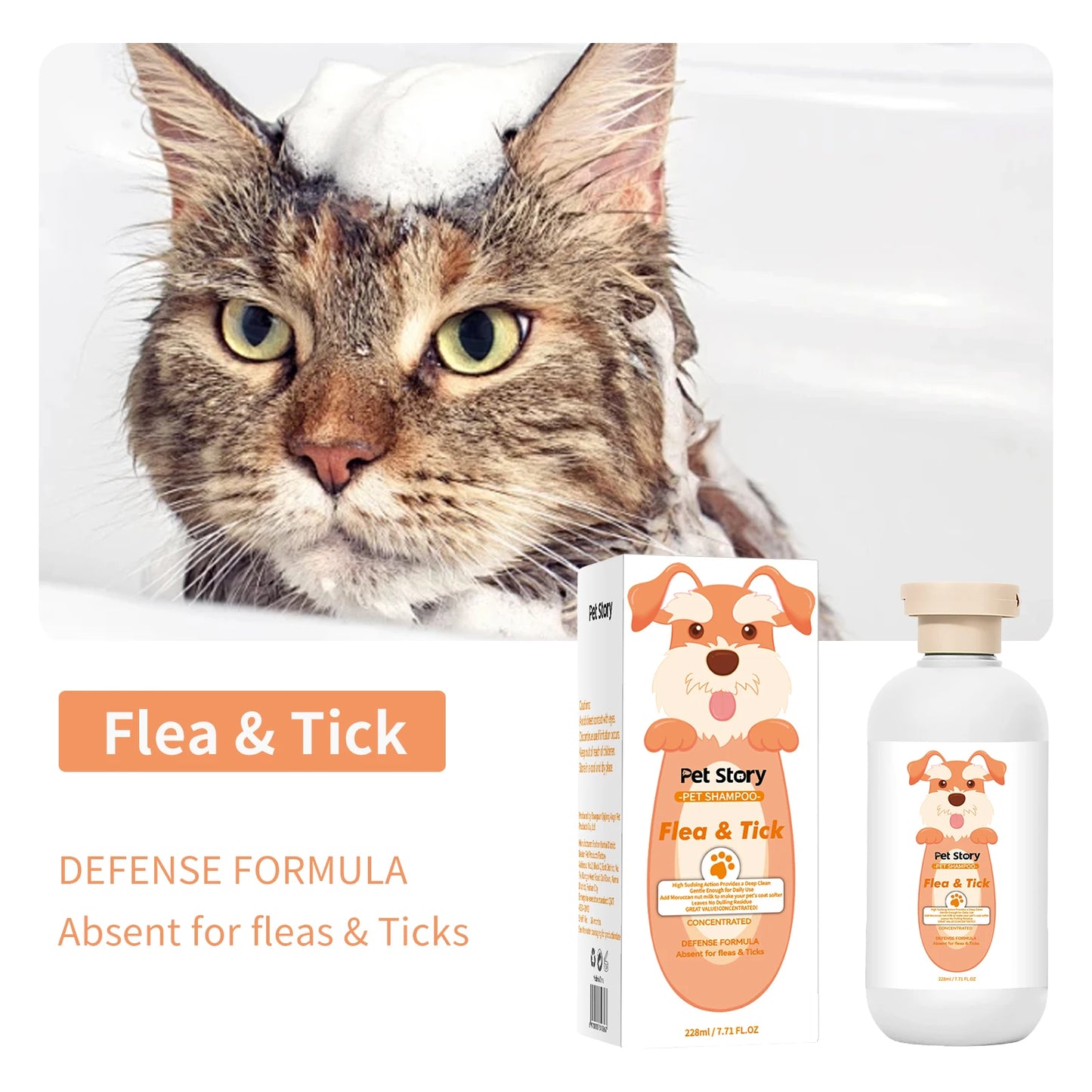 228ml Shampoo per animali domestici