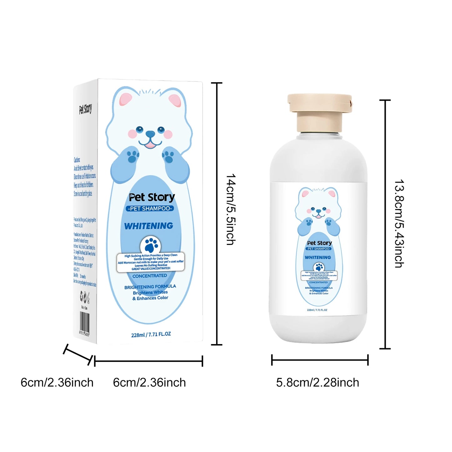 228ml Shampoo per animali domestici