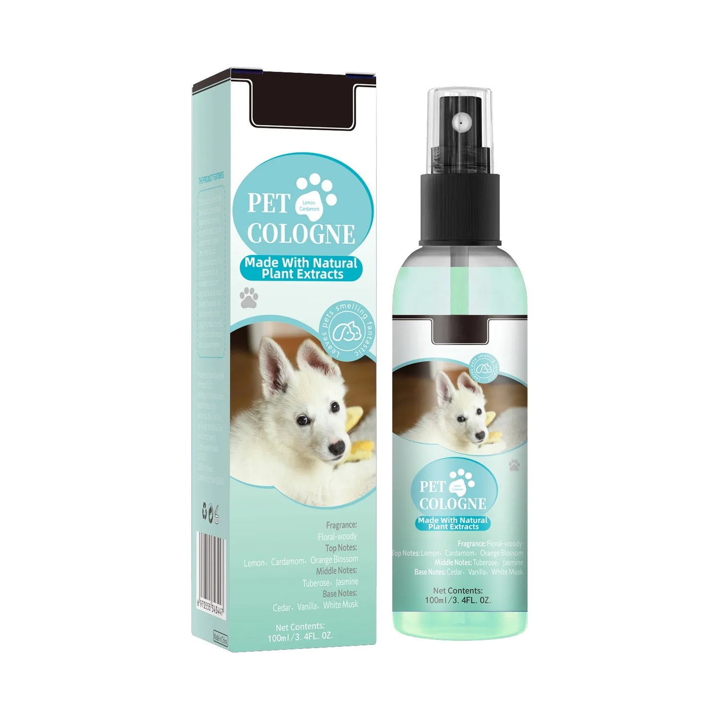 Spray deodorante per animali domestici