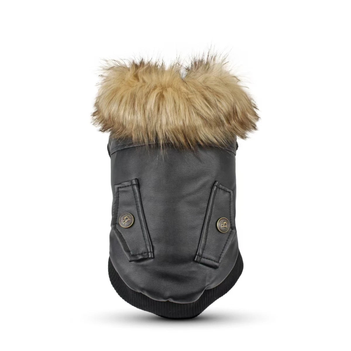 Cappotti per cani in pelle impermeabile