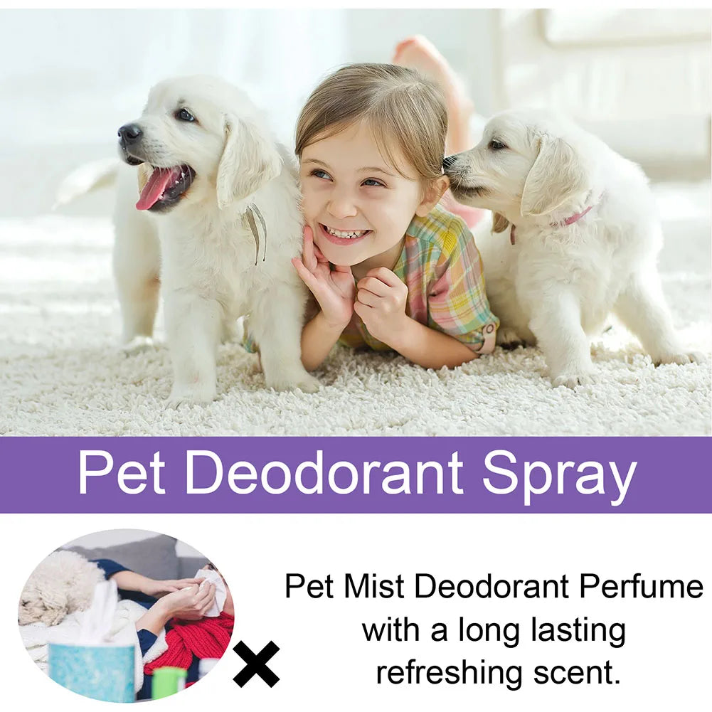 Profumo deodorante 50ml Olio di lavanda Deodorante per cani Spray