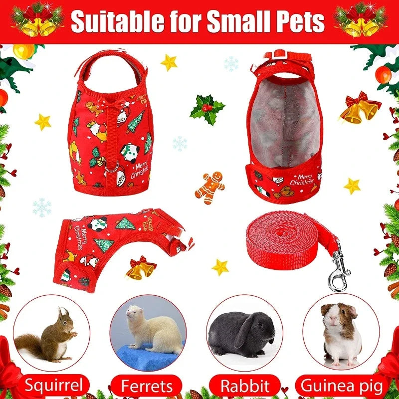 Gilet piccoli animali tema natalizio