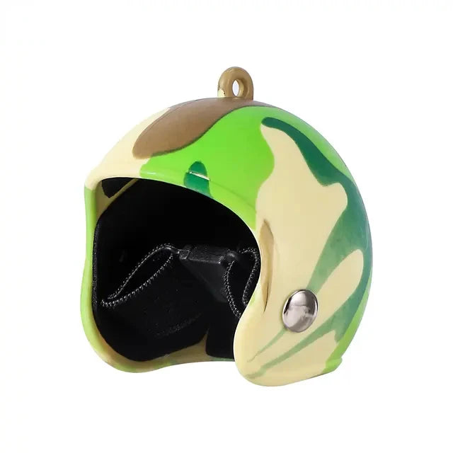 Casco per pappagallo Cappello per piccione Attrezzatura protettiva per animali domestici Protezione solare Casco antipioggia Giocattolo per uccelli Piccoli animali domestici Accessori di abbigliamento Pajaros
