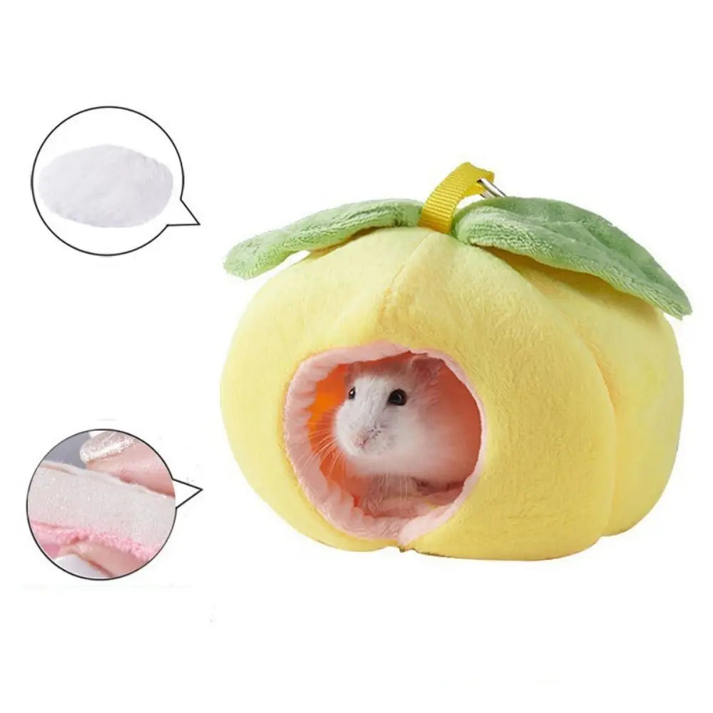 Casetta in pelouche per piccoli animali