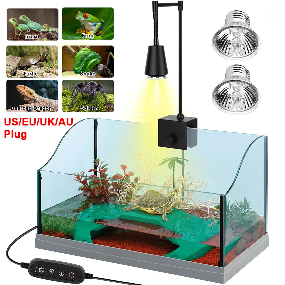 Lampadina termica per UVA/UVB con Clip