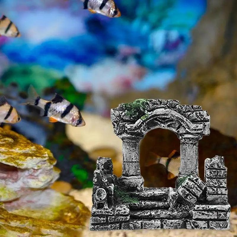 Decorazioni per acquario colonne