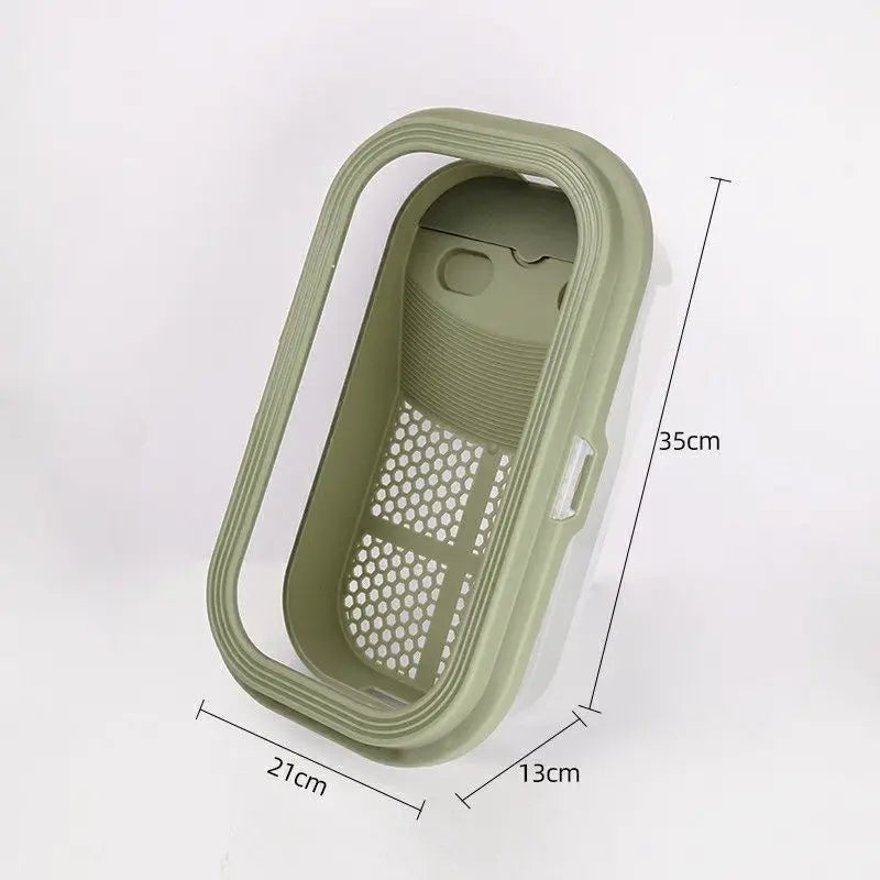 Rettile tartaruga tartaruga Vivarium Box acquario serbatoio allevamento cibo tartaruga scatola di alimentazione con piattaforma di Basking acquario domestico