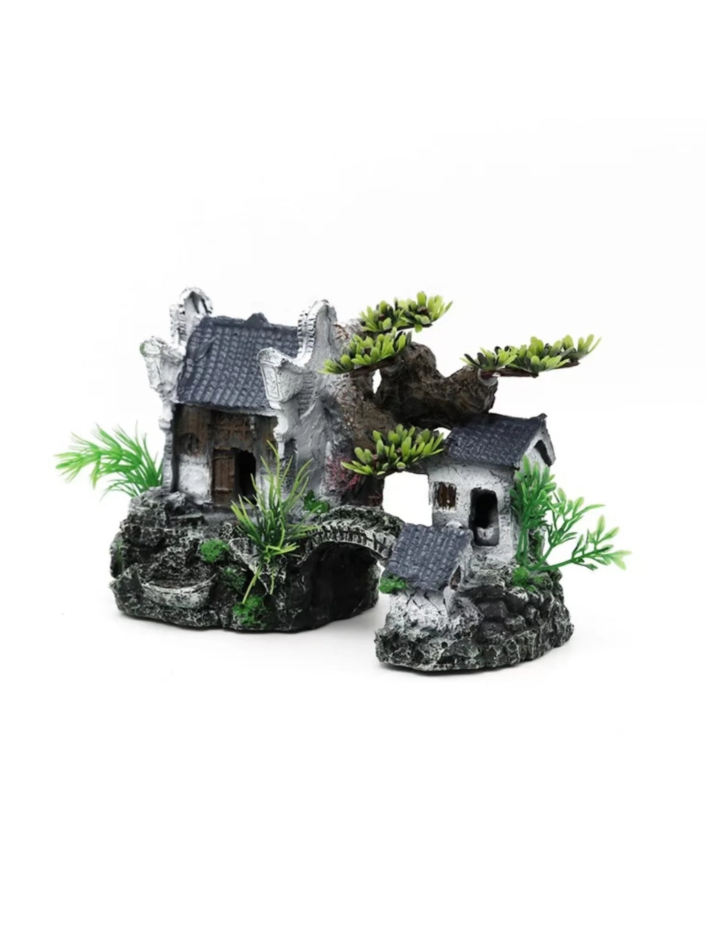 Pagoda decorativa stile antico per acquario