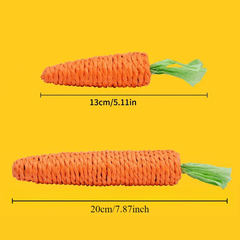 Giocattolo per animali carota