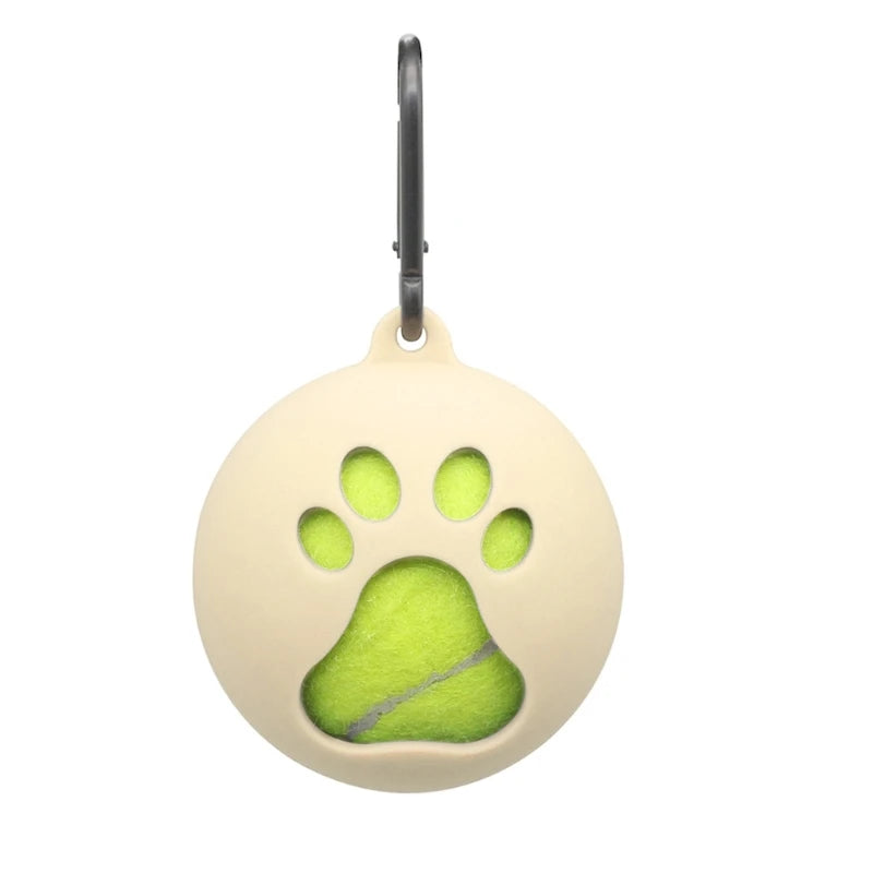 Supporto per copertura per palline per animali domestici con attacco per guinzaglio per cani Supporto per palline da tennis