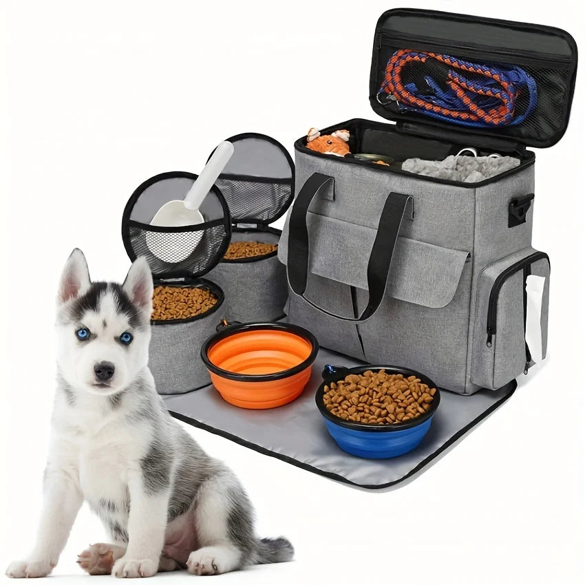 Set viaggio 6 pz con borsone