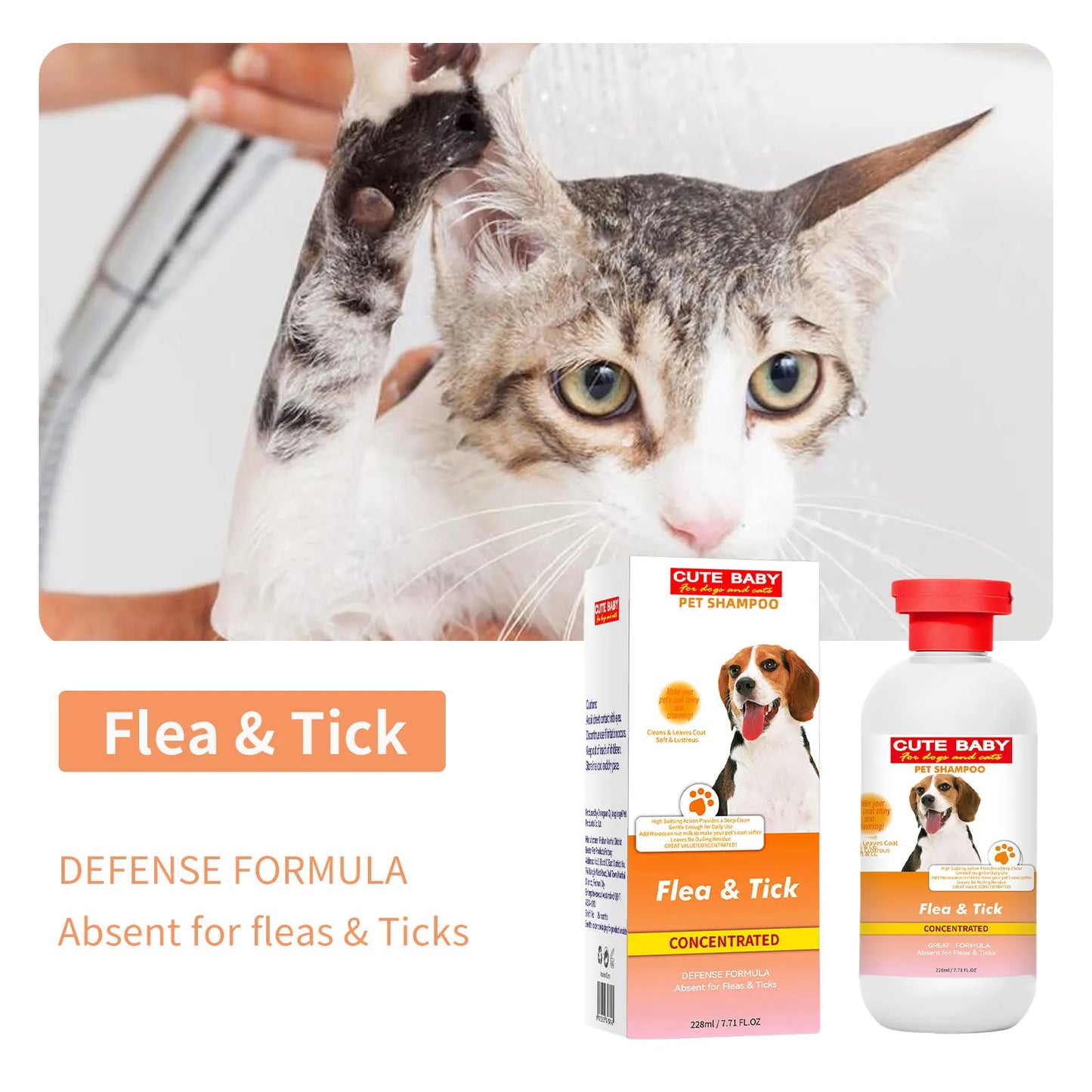 228ml Shampoo per animali domestici