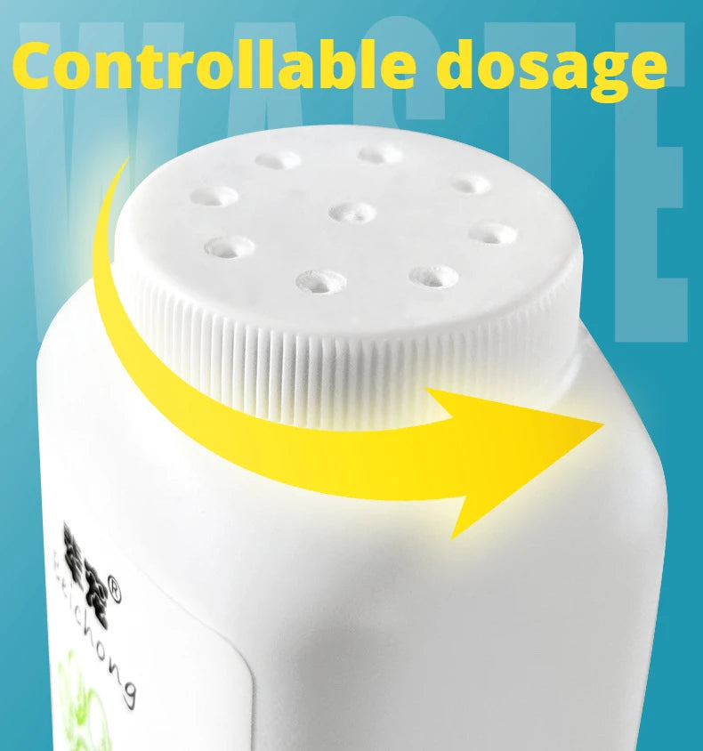 Shampoo secco in polvere