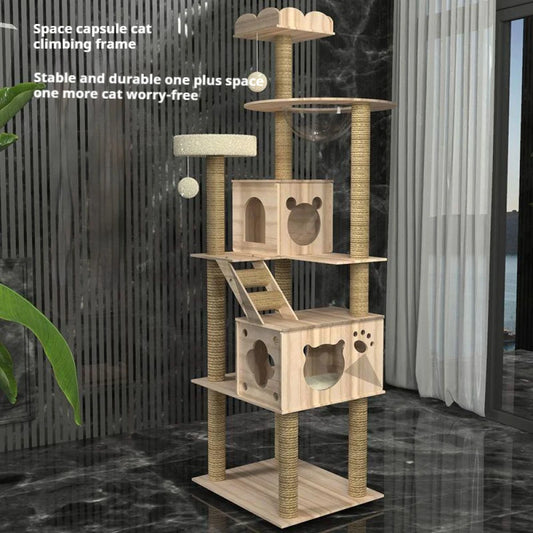 Torre amaca/tiragraffi per gatti