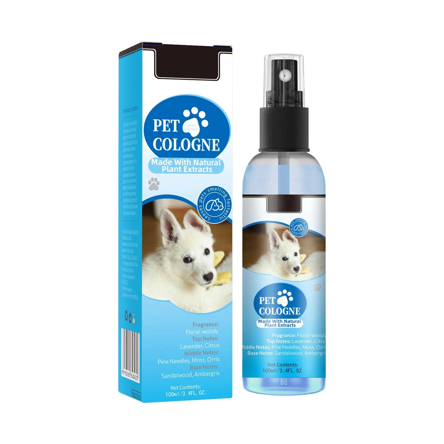 Spray deodorante per animali domestici
