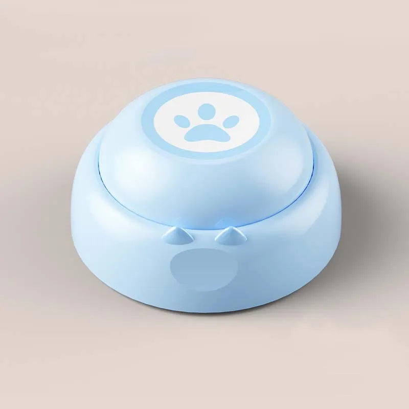 Pulsanti di comunicazione per cani Pulsante di registrazione vocale per cicalino di addestramento per animali domestici Riproduzione di registrazione di 30 secondi Regalo divertente per animali domestici parlanti